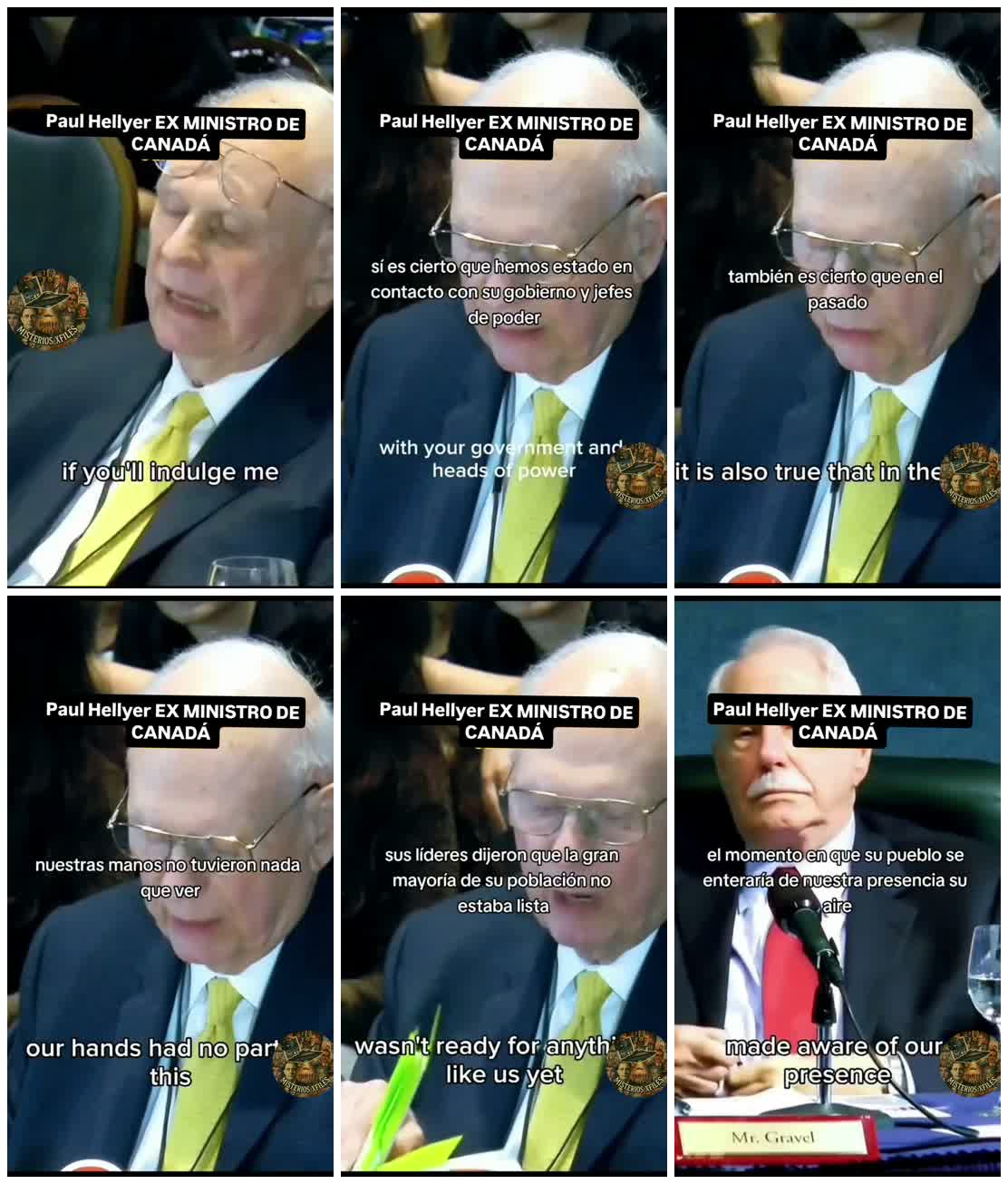 Contact sheet from Paul Hellyer Instagram Reel
